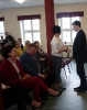 Pożegnanie uczniów III klasy Liceum Ogólnokształcącego dla Młodzieży Słabosłyszącej i Niesłyszącej