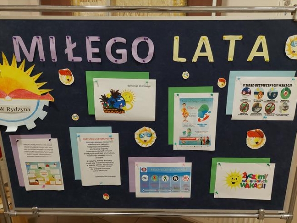 ZAKOŃCZENIE ROKU SZKOLNEGO